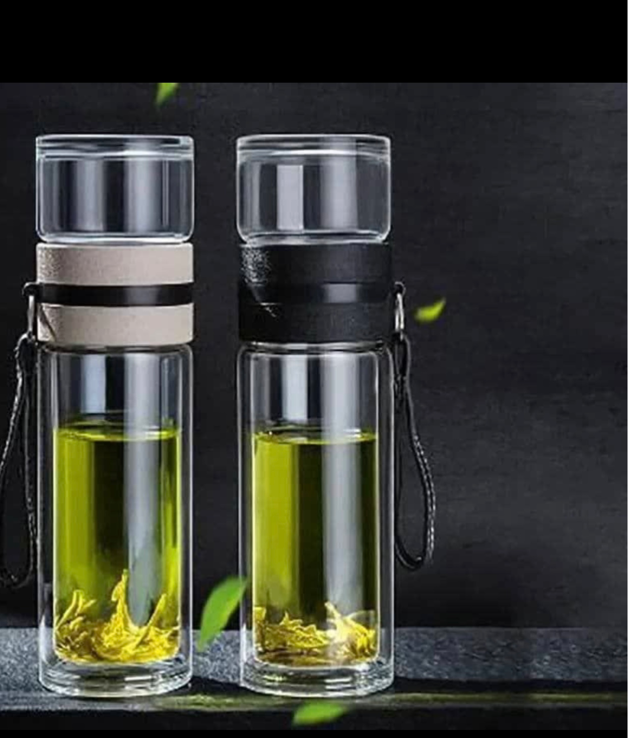 فلاکس چای ودمنوش شیشه ای باصافی جدا