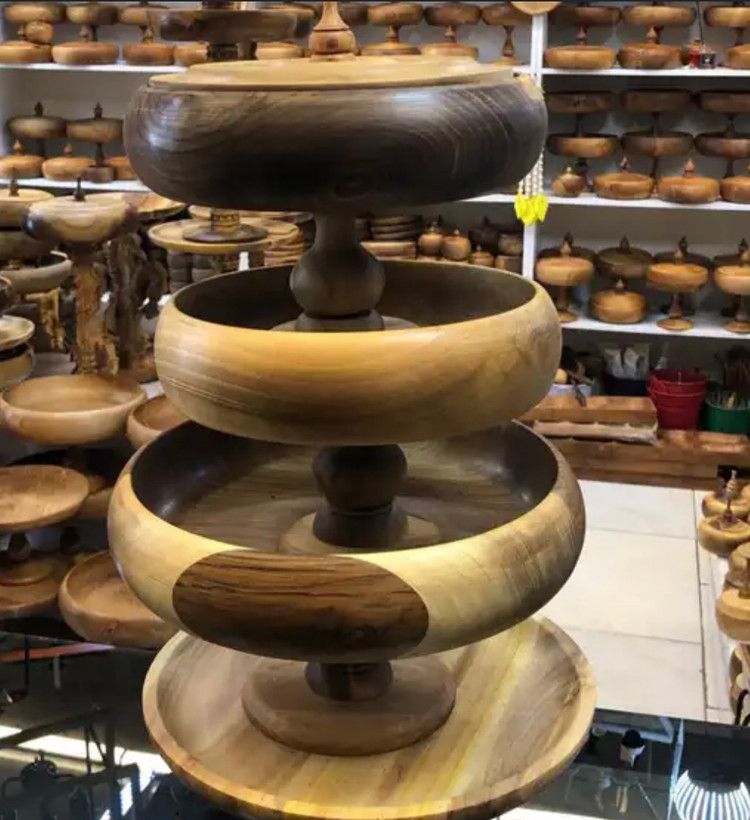 سرویس پذیرایی چوب گردو