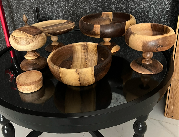 سرویس پذیرایی چوب گردو